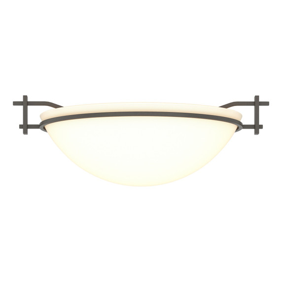 Flush Mounts Bowl Style by Hubbardton Forge ( 39 | 124251-SKT-07-GG0045 Moonband ) 