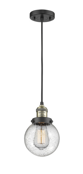 Mini Pendants Cable by Innovations ( 405 | 201C-BAB-G204-6-LED Franklin Restoration ) 