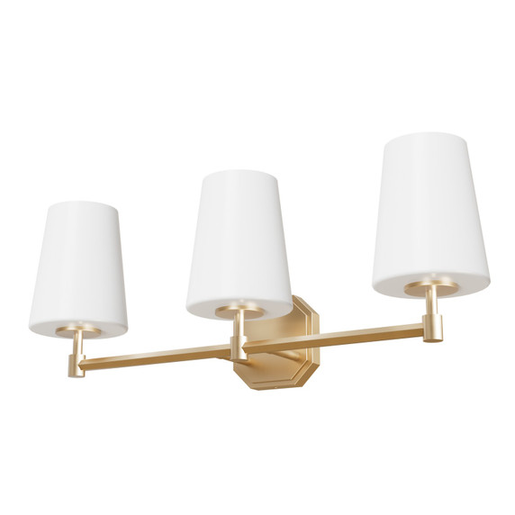 Bathroom Fixtures Three Lights by Hunter ( 47 | 19882 Nolita ) 