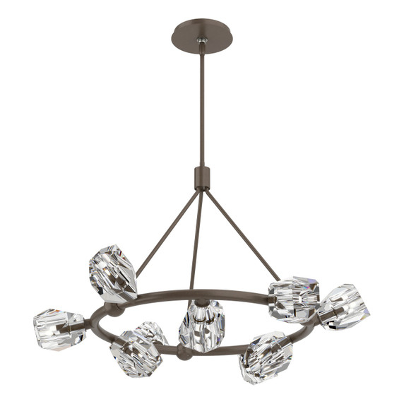 Mid. Chandeliers Ring/Halo by Hubbardton Forge ( 39 | 131067-SKT-MULT-05-CR Gatsby ) 