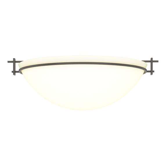 Flush Mounts Bowl Style by Hubbardton Forge ( 39 | 124252-SKT-07-GG0050 Moonband ) 