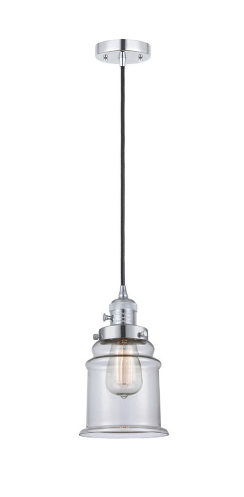 Mini Pendants Glass Down by Innovations ( 405 | 201CSW-PC-G182-LED Franklin Restoration ) 