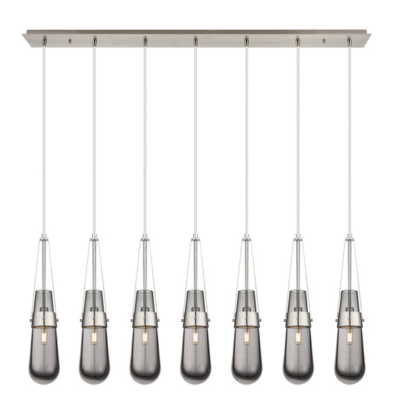 Linear/Island 4 Light + by Innovations ( 405 | 127-452-1P-SN-G452-4SM Downtown Urban ) 