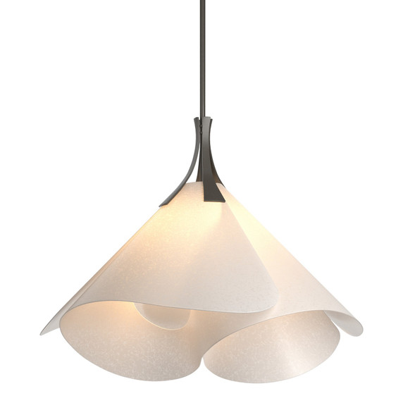 Pendants Fabric Shade by Hubbardton Forge ( 39 | 134503-SKT-MULT-07-SH1990 Mobius ) 
