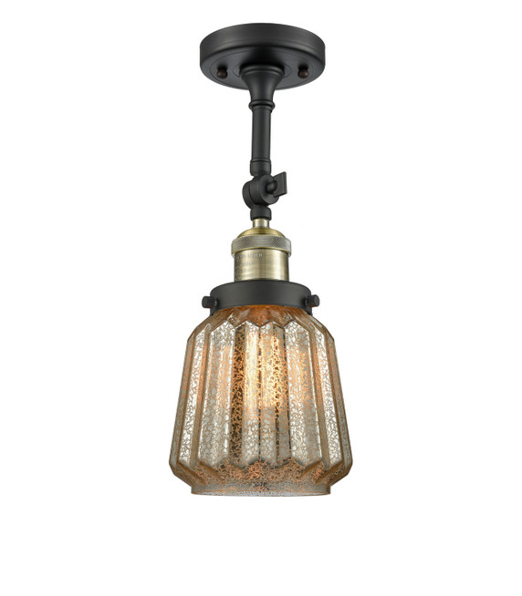 Semi-Flush Mts. Directional by Innovations ( 405 | 201F-BAB-G146-LED Franklin Restoration ) 