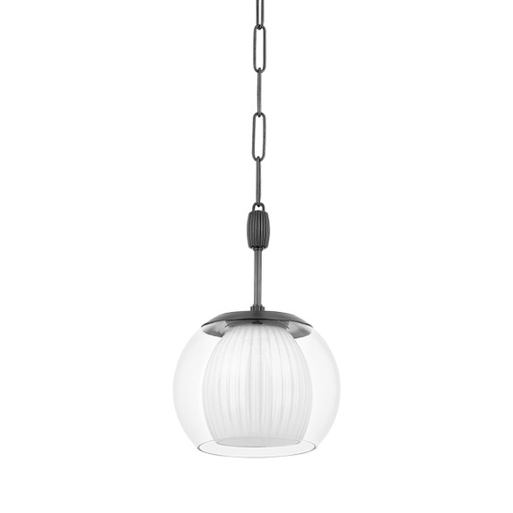 Pendants Glass Down by Hudson Valley ( 70 | 7310-DB Clementon ) 