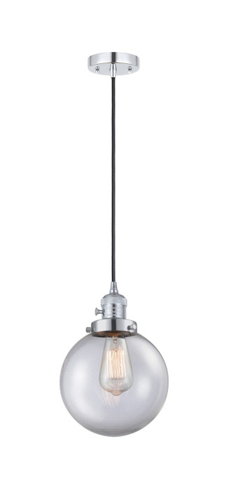 Mini Pendants Glass Down by Innovations ( 405 | 201CSW-PC-G202-8-LED Franklin Restoration ) 