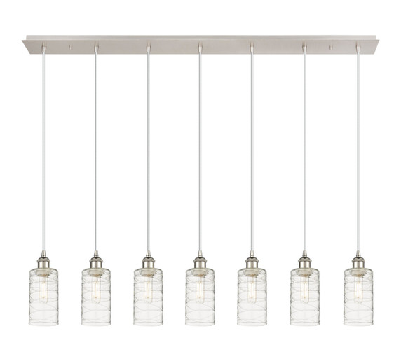 Linear/Island 4 Light + by Innovations ( 405 | 127B-7P-PN-G434-7DE Downtown Urban ) 