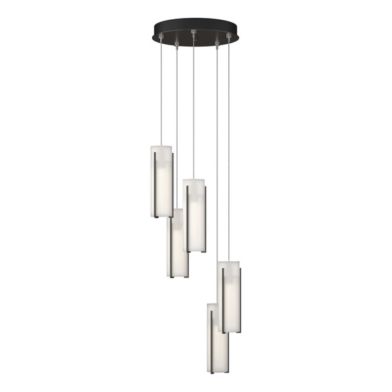 Pendants Multi-port/Cascade by Hubbardton Forge ( 39 | 131124-SKT-STND-14-GG0065 Exos Glass ) 