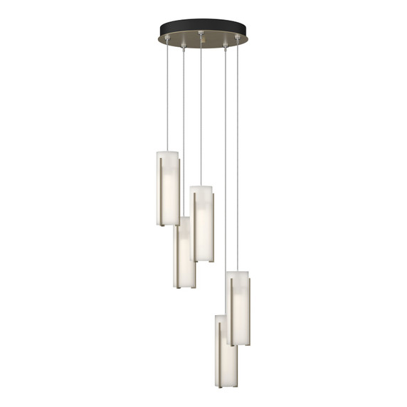 Pendants Multi-port/Cascade by Hubbardton Forge ( 39 | 131124-SKT-STND-84-GG0065 Exos Glass ) 