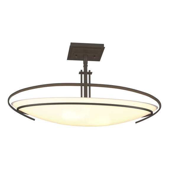 Semi-Flush Mts. Bowl Style by Hubbardton Forge ( 39 | 124341-SKT-07-GG0089 Mackintosh ) 