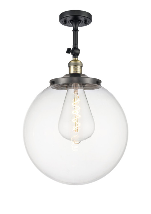 Semi-Flush Mts. Directional by Innovations ( 405 | 201F-BAB-G202-14 Franklin Restoration ) 