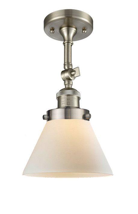 Semi-Flush Mts. Glass Down by Innovations ( 405 | 201F-SN-G41 Franklin Restoration ) 