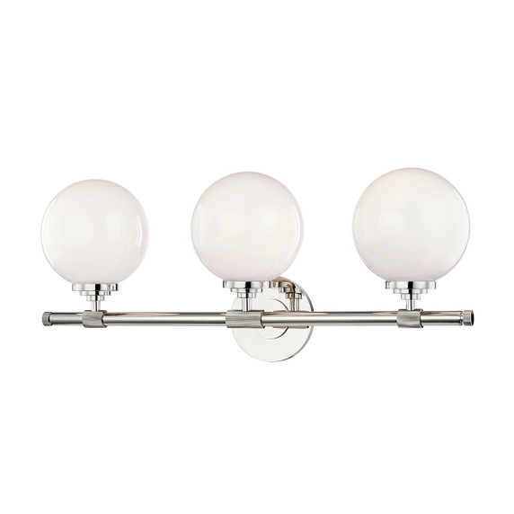 Bathroom Fixtures Three Lights by Hudson Valley ( 70 | 3703-PN Bowery ) 