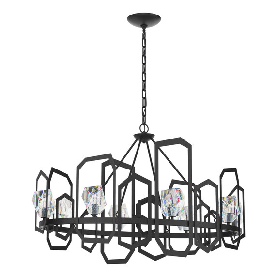 Large Chandeliers Glass Shade by Hubbardton Forge ( 39 | 105020-SKT-10-CR Gatsby ) 