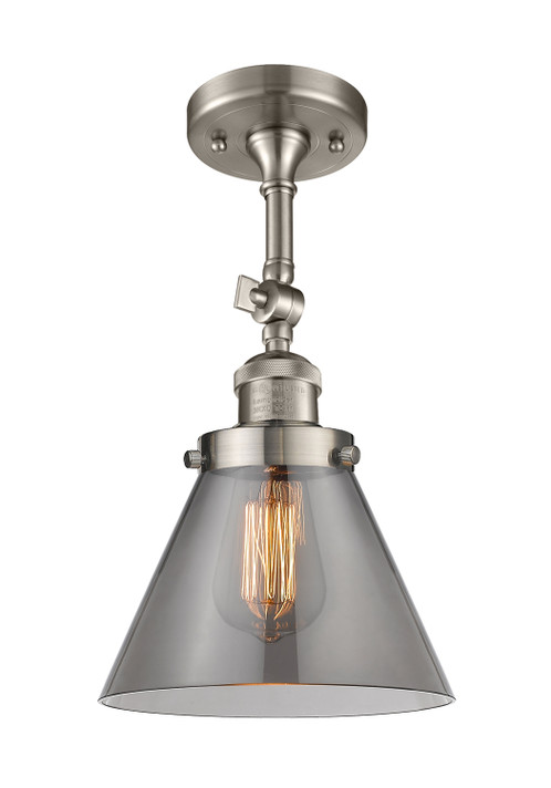Semi-Flush Mts. Directional by Innovations ( 405 | 201F-SN-G43-LED Franklin Restoration ) 