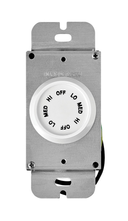 Fans Fan Controls by Hinkley ( 13 | 980010FAW Wall Control 3 Spd Rotary ) 