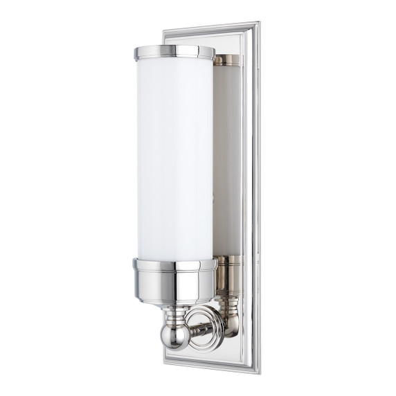 Sconces Single Glass by Hudson Valley ( 70 | 371-PN Everett ) 
