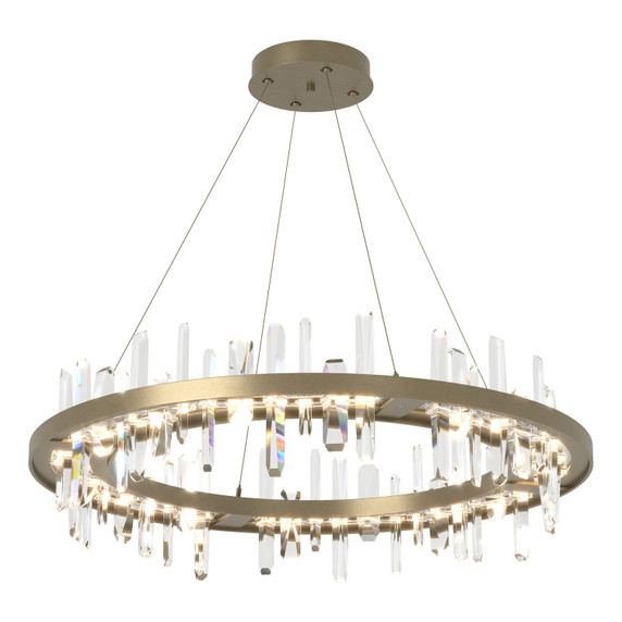 Large Chandeliers Ring/Halo by Hubbardton Forge ( 39 | 139915-LED-STND-84-CR Solitude ) 
