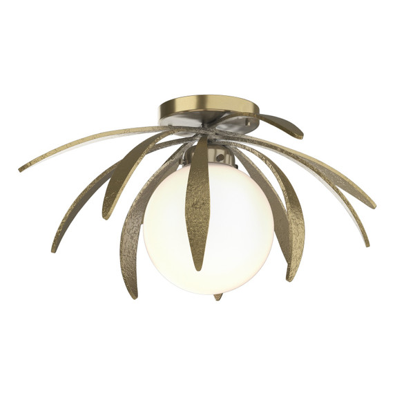 Semi-Flush Mts. Glass Down by Hubbardton Forge ( 39 | 124350-SKT-86-GG0631 Dahlia ) 