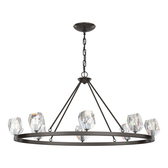 Large Chandeliers Glass Shade by Hubbardton Forge ( 39 | 105021-SKT-14-CR Gatsby ) 