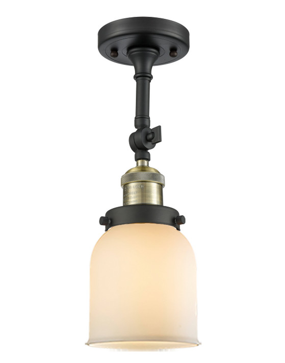 Semi-Flush Mts. Glass Down by Innovations ( 405 | 201F-BAB-G51-LED Franklin Restoration ) 