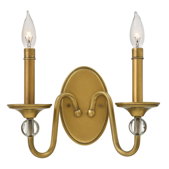 Sconces Double Candle by Hinkley ( 13 | 4952HB Eleanor ) 