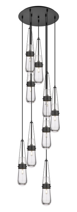 Pendants Multi-port/Cascade by Innovations ( 405 | 119-452-1P-BK-G452-4CL Downtown Urban ) 