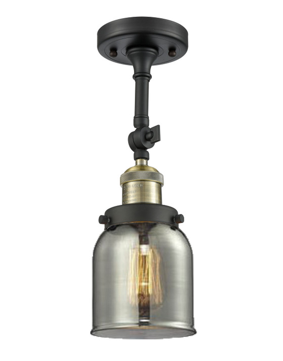Semi-Flush Mts. Glass Down by Innovations ( 405 | 201F-BAB-G53-LED Franklin Restoration ) 