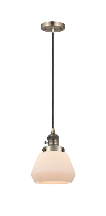 Mini Pendants Glass Down by Innovations ( 405 | 201CSW-AB-G171-LED Franklin Restoration ) 