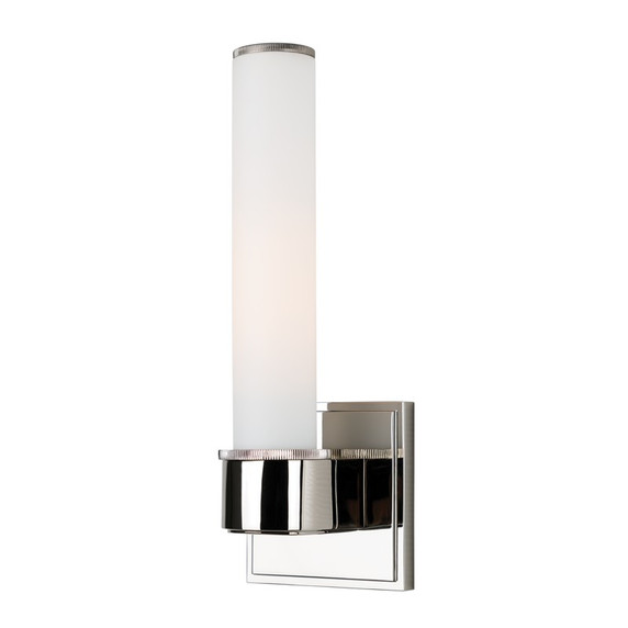 Sconces Single Glass by Hudson Valley ( 70 | 1261-PN Mill Valley ) 