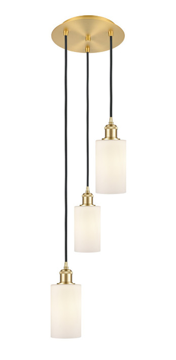 Mini Pendants 3 Light Cluster by Innovations ( 405 | 113B-3P-SG-G801 Ballston ) 