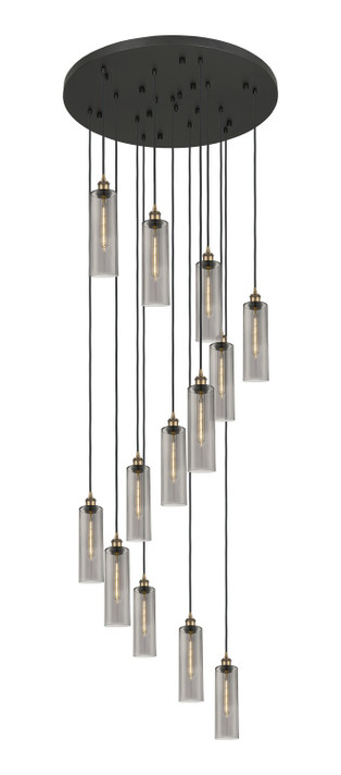 Pendants Multi-port/Cascade by Innovations ( 405 | 132BK-B-13P-BB-G434-12SM Downtown Urban ) 