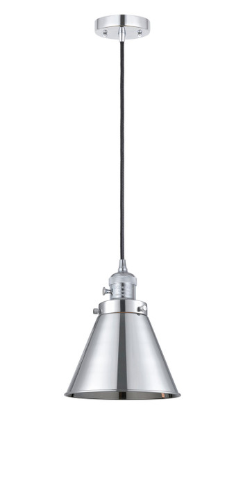Mini Pendants Metal Shade by Innovations ( 405 | 201CSW-PC-M13-PC-LED Franklin Restoration ) 