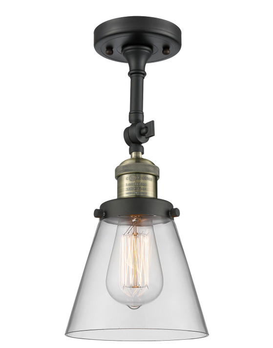 Semi-Flush Mts. Glass Down by Innovations ( 405 | 201F-BAB-G62 Franklin Restoration ) 