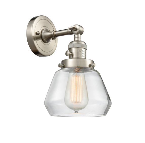 Sconces Single Glass by Innovations ( 405 | 203SW-SN-G172 Franklin Restoration ) 