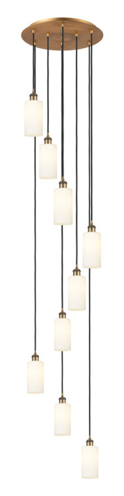 Pendants Multi-port/Cascade by Innovations ( 405 | 119B-9P-BB-G434-7WH Downtown Urban ) 
