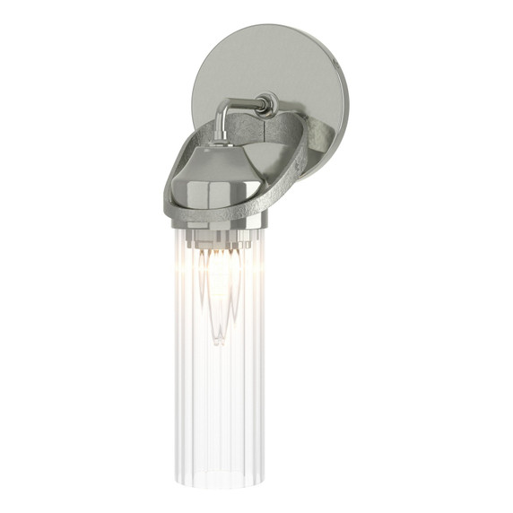 Sconces Single Glass by Hubbardton Forge ( 39 | 201344-SKT-85-ZM0634 Bow ) 