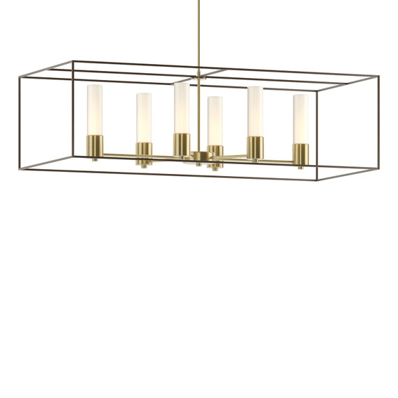 Linear/Island Open Frame by Hubbardton Forge ( 39 | 138940-SKT-MULT-86-05-GG0392 Portico ) 