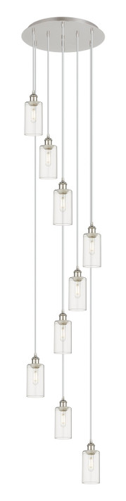Pendants Multi-port/Cascade by Innovations ( 405 | 119B-9P-PN-G434-7CL Downtown Urban ) 