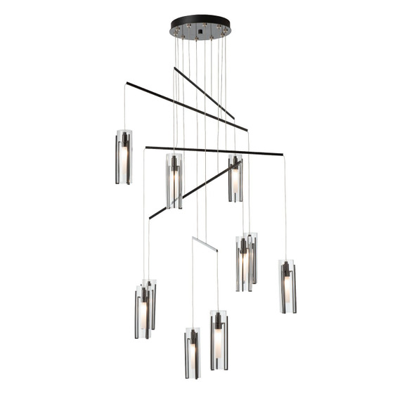 Mid. Chandeliers Multi-Port/Cascade by Hubbardton Forge ( 39 | 131154-SKT-STND-89-ZM0065 Exos ) 