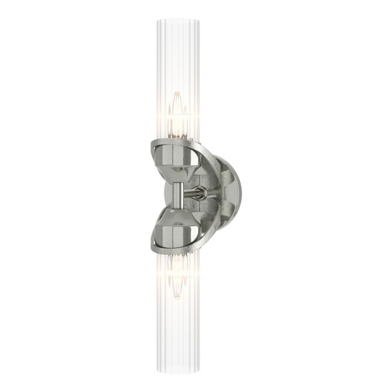 Sconces Double Glass by Hubbardton Forge ( 39 | 201346-SKT-85-ZM0634 Bow ) 