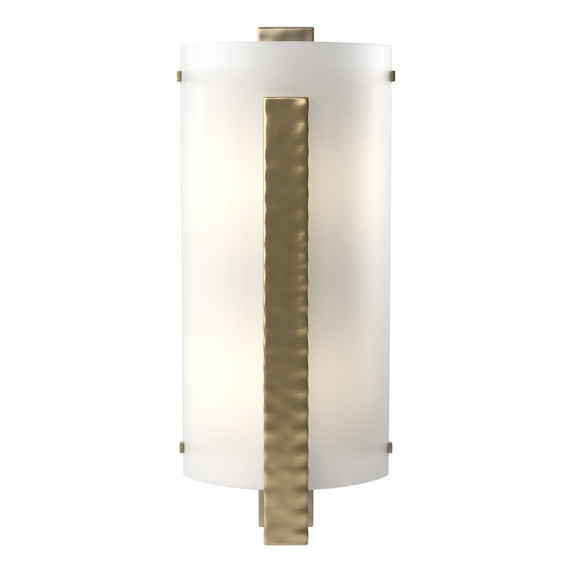 Sconces Single Glass by Hubbardton Forge ( 39 | 206729-SKT-86-BB0420 Vertical Bar ) 