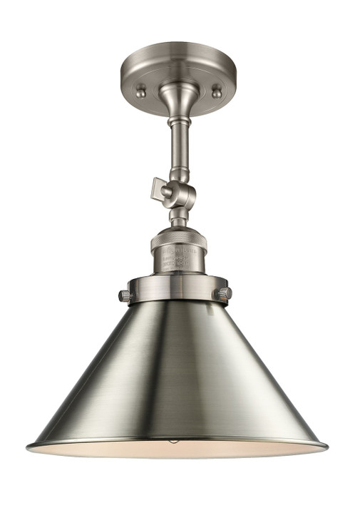 Semi-Flush Mts. Directional by Innovations ( 405 | 201F-SN-M10-SN-LED Franklin Restoration ) 