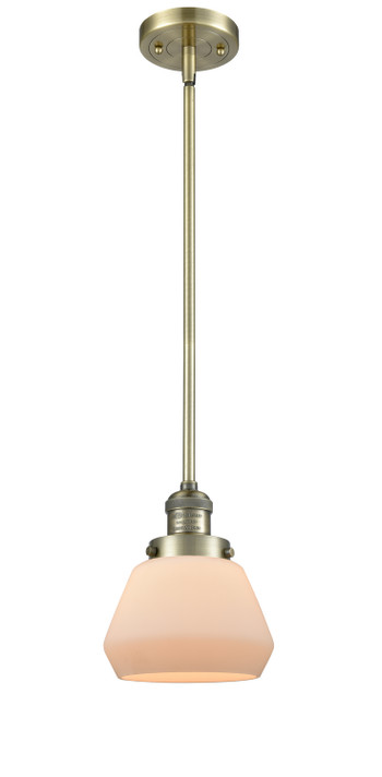Mini Pendants Glass Down by Innovations ( 405 | 201S-AB-G171-LED Franklin Restoration ) 