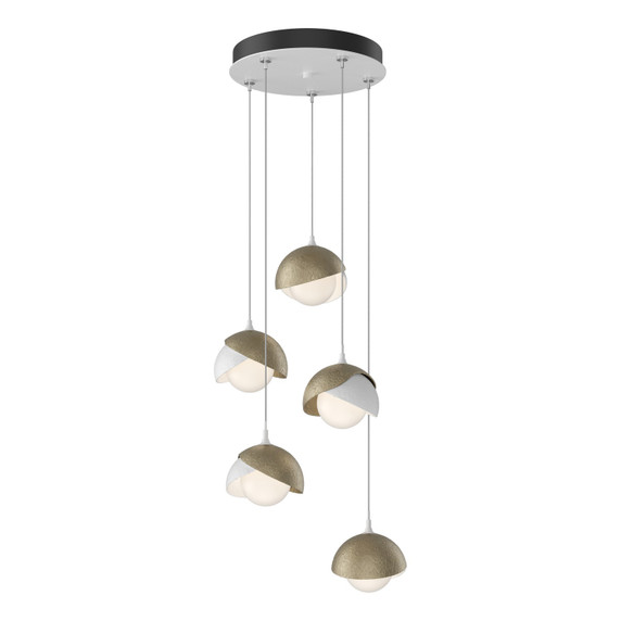 Pendants Multi-port/Cascade by Hubbardton Forge ( 39 | 131125-SKT-STND-02-84-GG0711 Brooklyn ) 