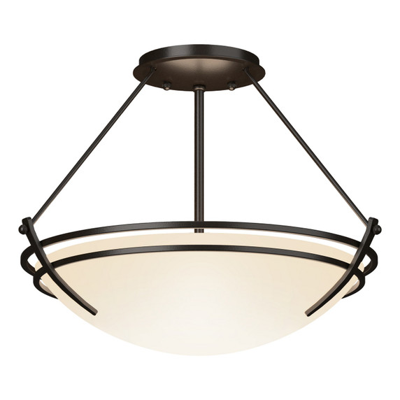 Semi-Flush Mts. Bowl Style by Hubbardton Forge ( 39 | 124422-SKT-14-GG0047 Tryne ) 