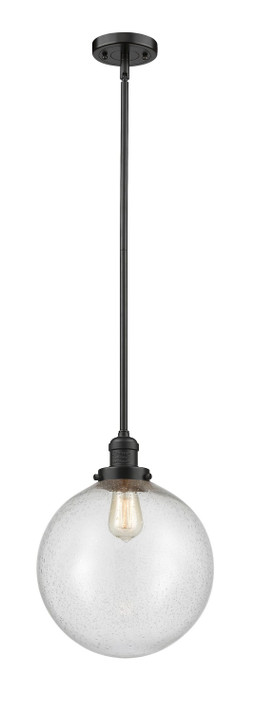 Mini Pendants Glass Down by Innovations ( 405 | 201S-OB-G204-12-LED Franklin Restoration ) 
