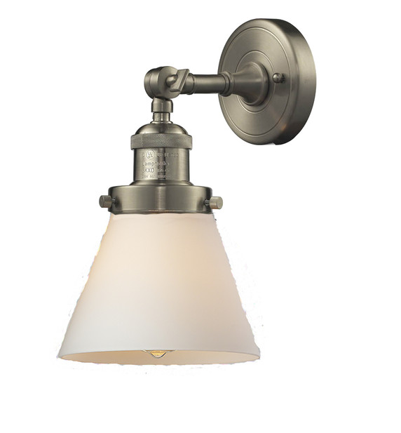 Sconces Single Glass by Innovations ( 405 | 203-SN-G61 Franklin Restoration ) 