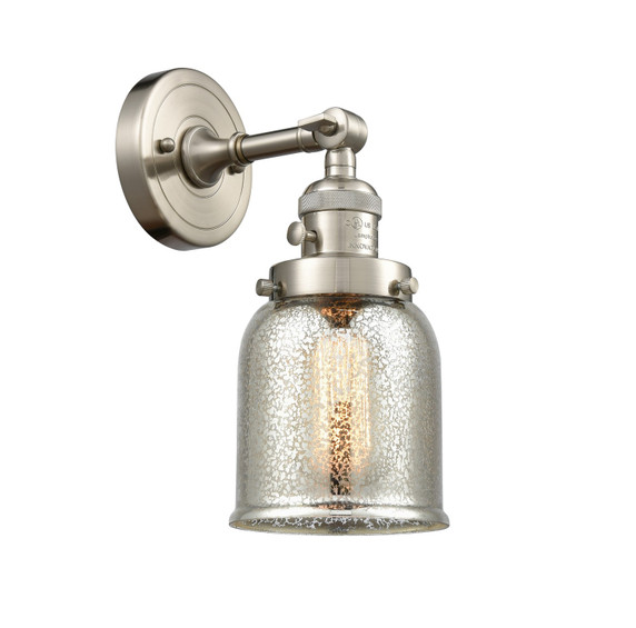 Sconces Single Glass by Innovations ( 405 | 203SW-SN-G58-LED Franklin Restoration ) 